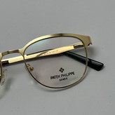 فریم عینک طبی طلایی گرد برند پتک فیلیپ PATEK PHILIPPE مردانه و زنانه