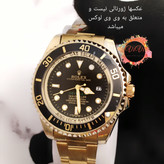 ساعت رولکس ساب مارین سری نایاب gas escape valve زه چرخان رنگ ثابت Rolex submariner gas escape valve