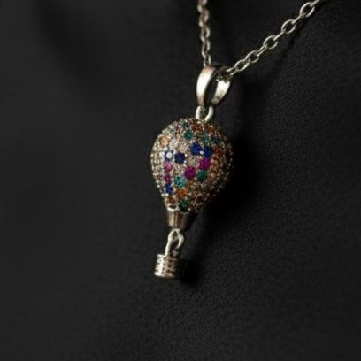 گردنبند پاندورا طرح جای رنگ نقاشی و قلمو رنگ ثابت با کیفیت بالا کد zel (پس کرایه)