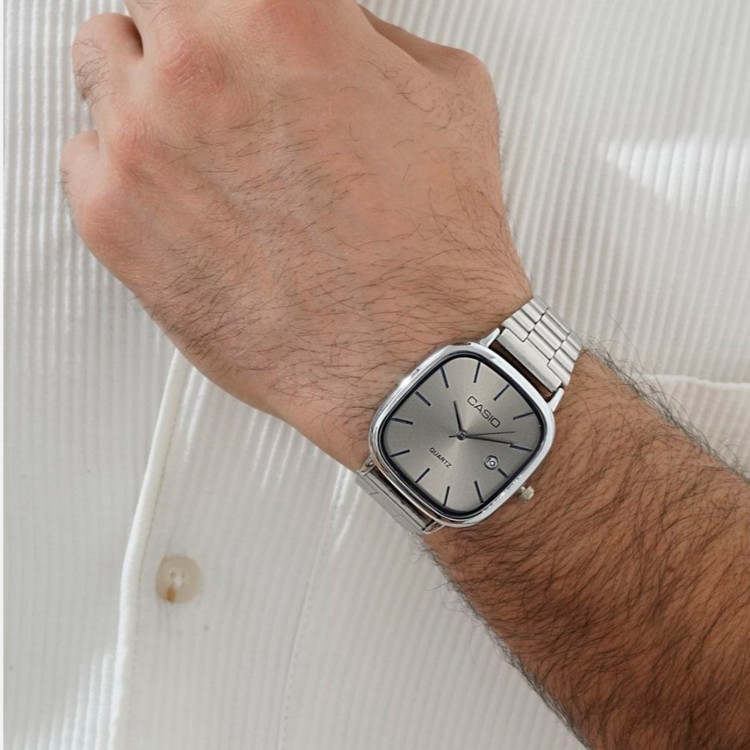 ساعت مچی مردانه Casio old money استیل تقویم دار درتنوع رنگ درجه 1 رنگ ثابت کد mp