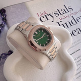 ساعت مردانه هایکپی مارک فیلیپ PATEK PHILIPPE موتور ژاپن فول استیل رنگبندی مشکی و نقره ای رزگلد ارسال رایگان