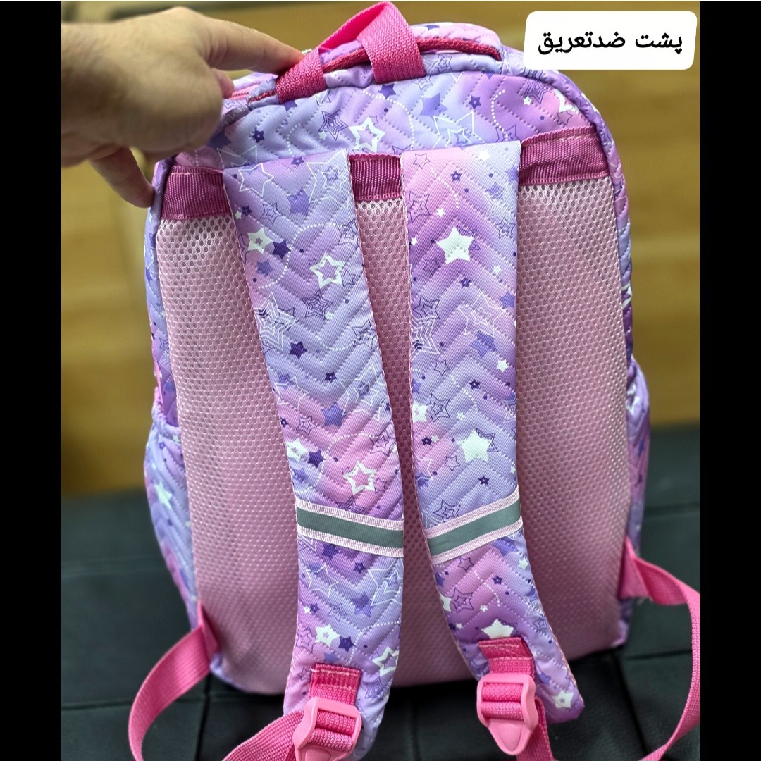 کوله ابتدایی دخترانه عکسدار کد 4420