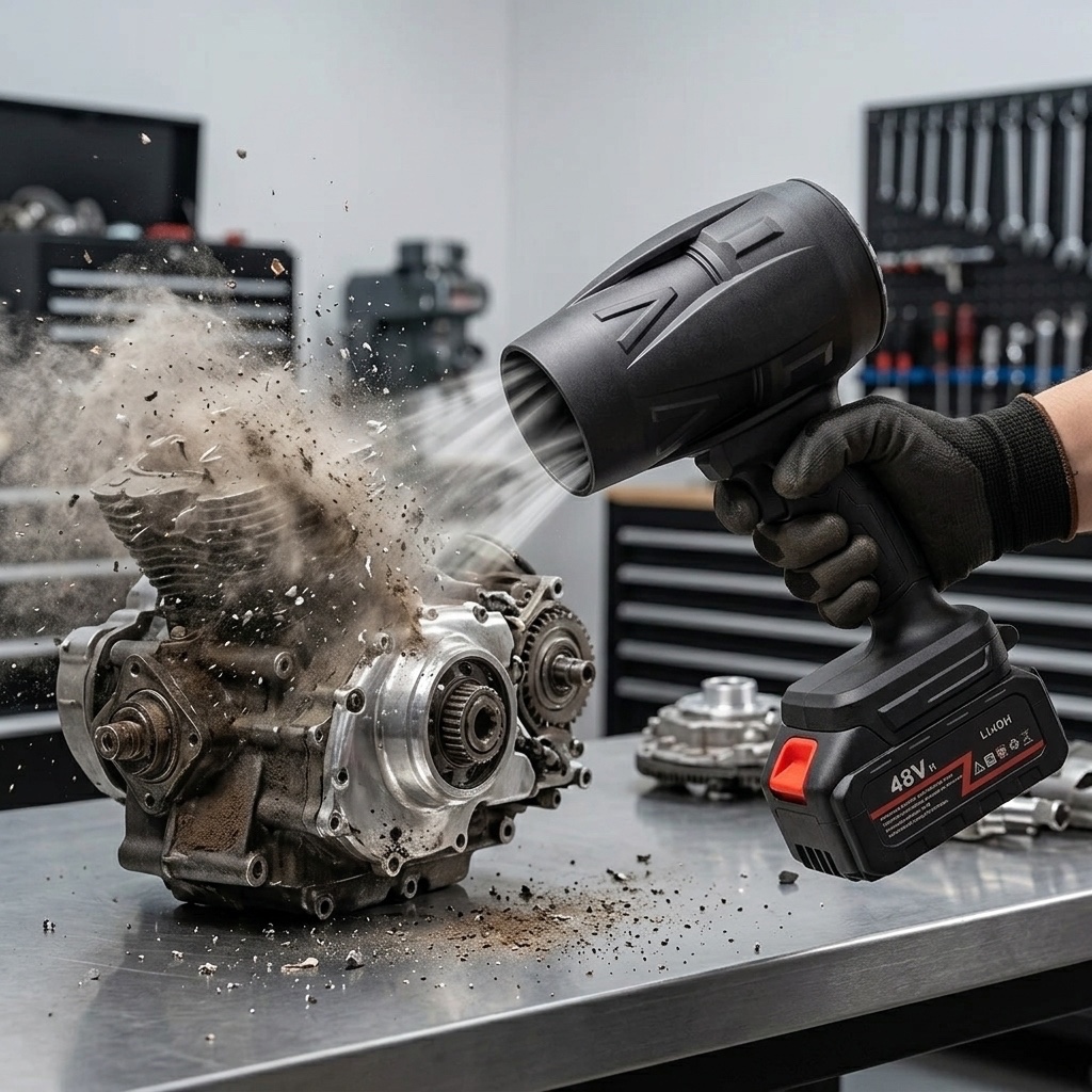 جت فن (بلوئر، تهویه) تک باتری VIOLENT 48 ولت شارژی پرقدرت