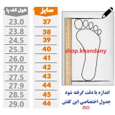 کفش چرم مردانه عشاقی مدل دنا رنگ مشکی