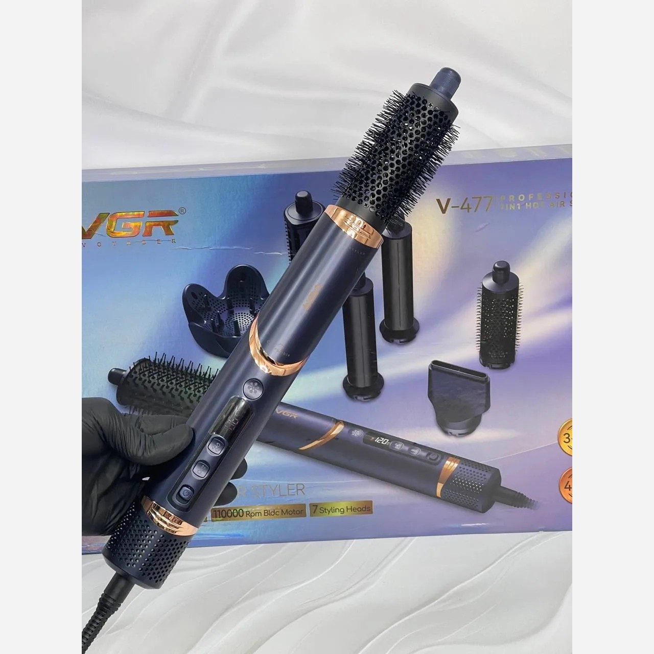 سشوار 7 کاره وی جی آر مدل V-477