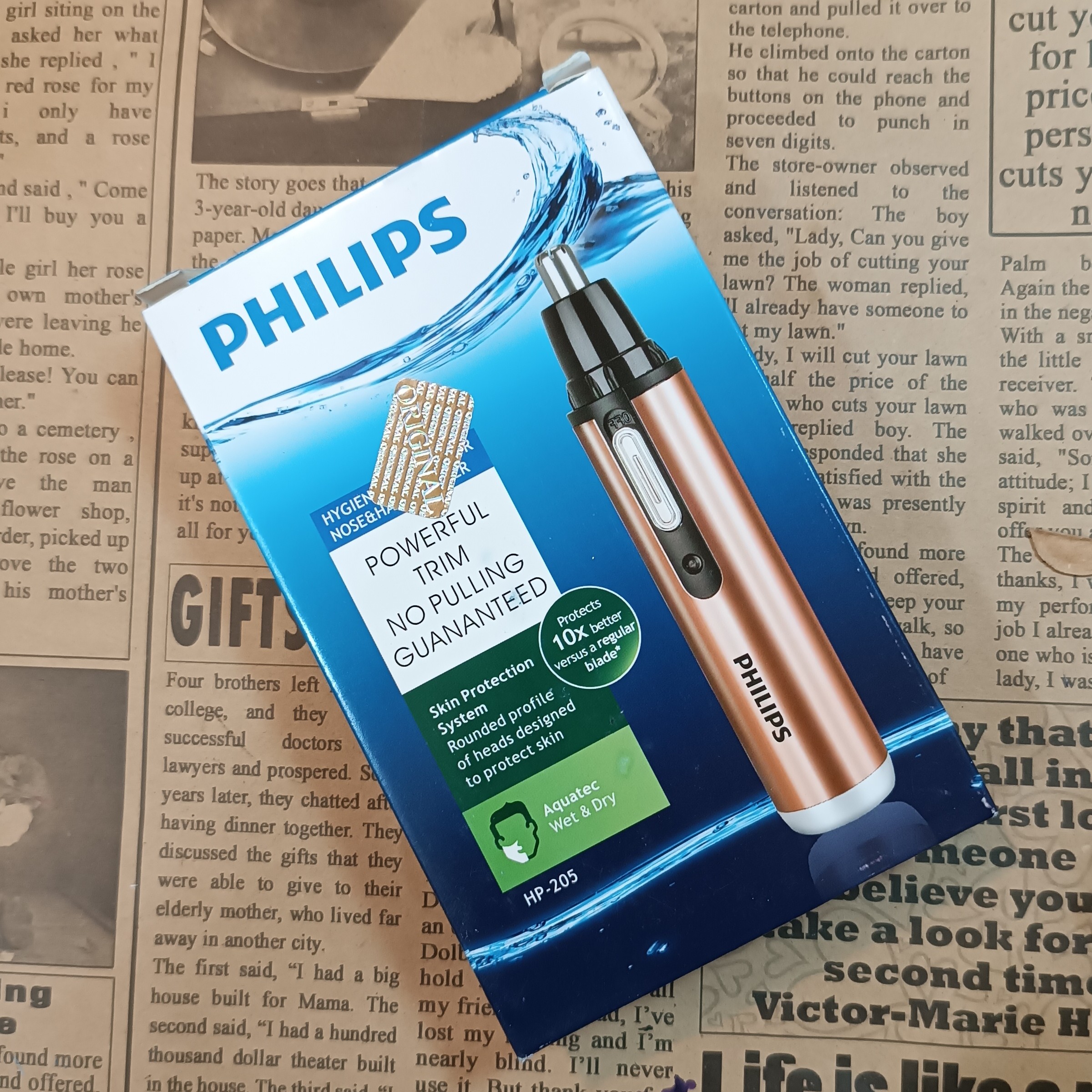 موزن گوش و بینی فیلیپس اصل هلوکرام دار ساخت هلند philips