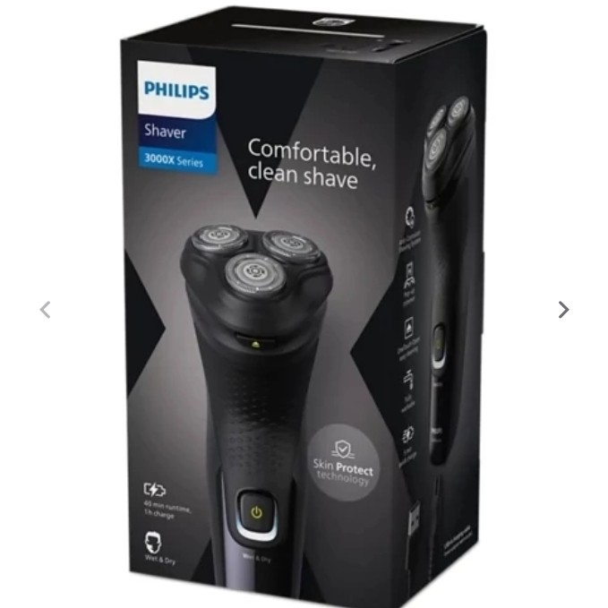 ماشین اصلاح صورت فلیپس مدلX3021 سری 3000 اصل