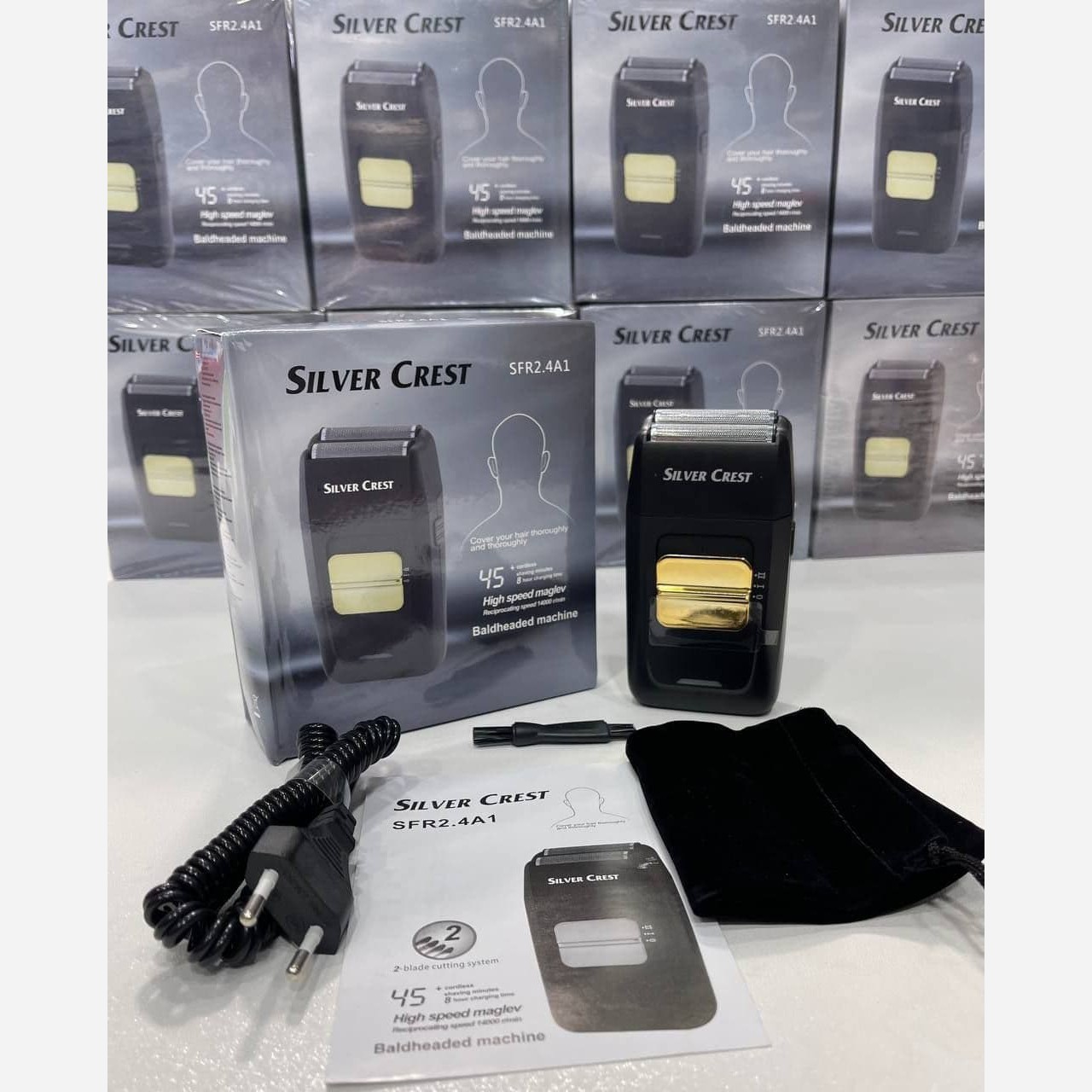 شیور موی صورت سیلور کرست Silver crest اصلی