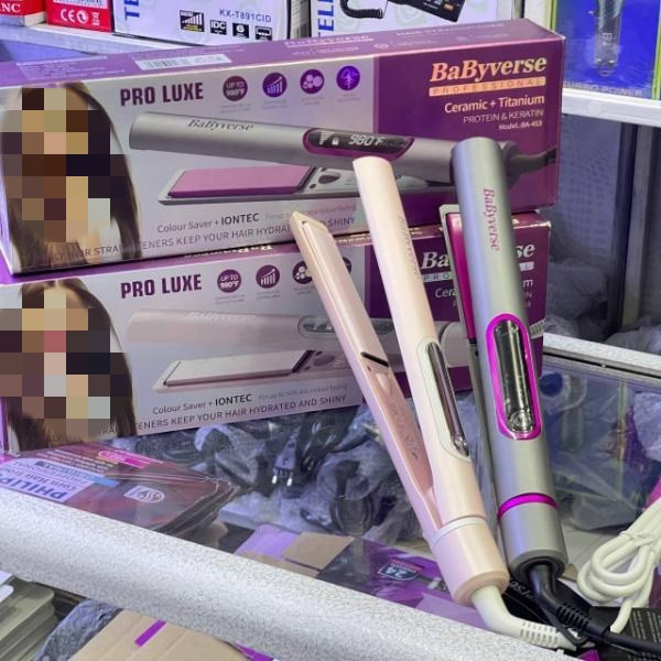 اتو مو حرفه ای بیبی ورس مدل BaByverse BA-453