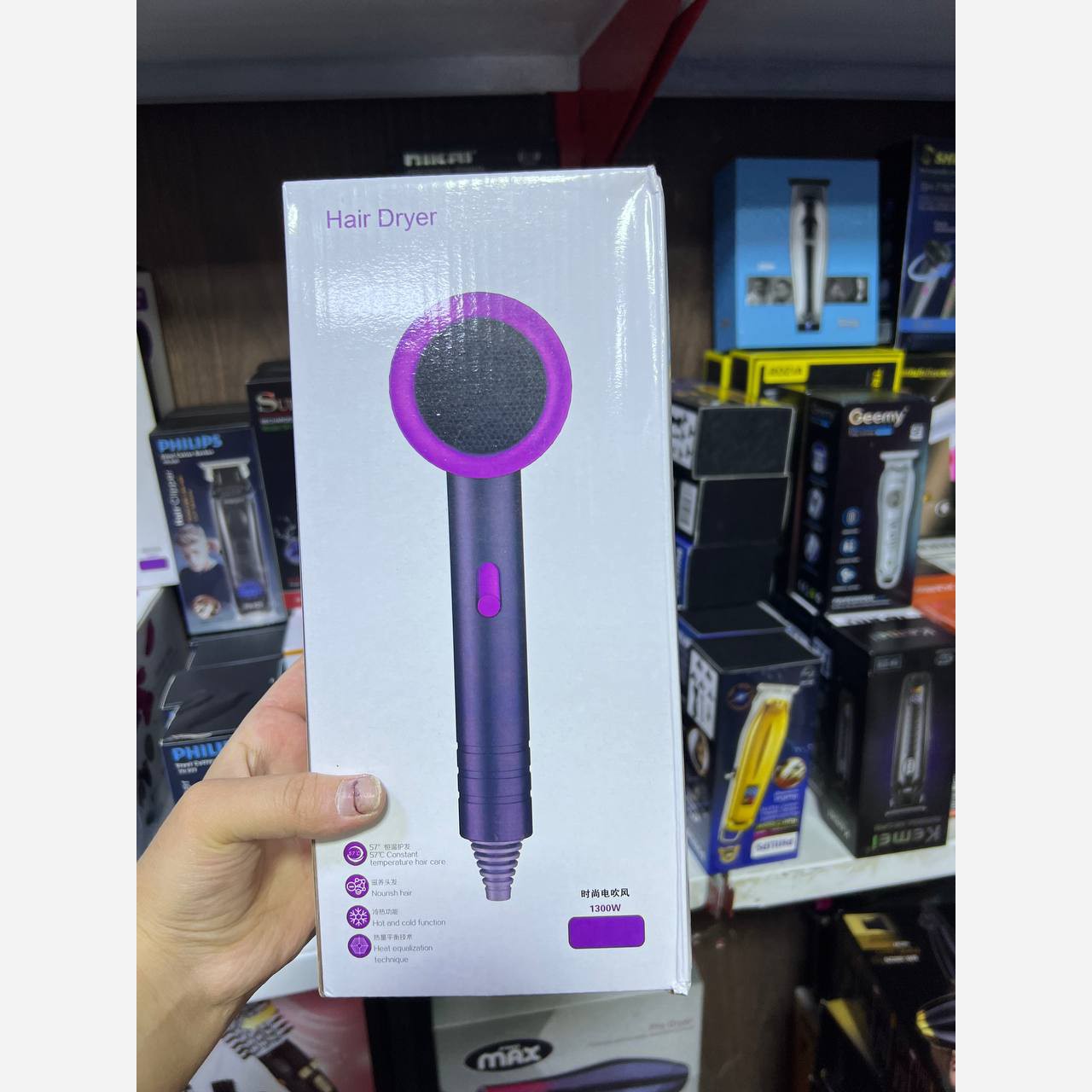 سشوار حرفه ای Hair Dryerمدل 8829- اصلی و اورجینال -موتور سنگین کیفیت بی نظیر
