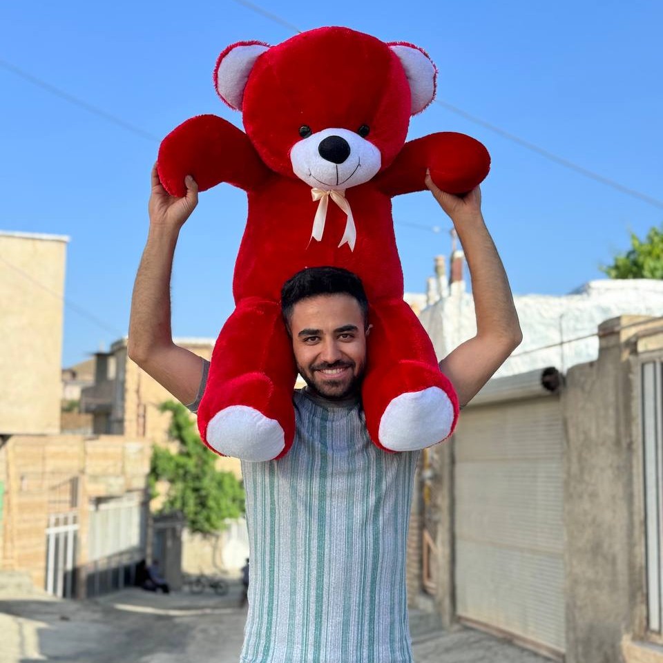 خرس بزرگ 110 سانتی
