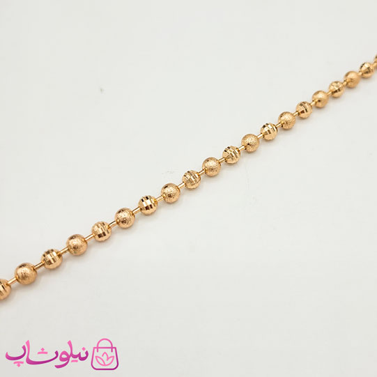 زنجیر زنانه ژوپینگ مدل آلبرنادو 50 سانت 4 میل کاملا شبیه طلا کد 5997