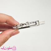 دستبند زنانه بولگاری مدل چرم استیل صورتی سفید نقره ای کیفیت مستر کد 1600