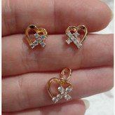 نیم ست قلب مینیمال از برند ژوپینگ