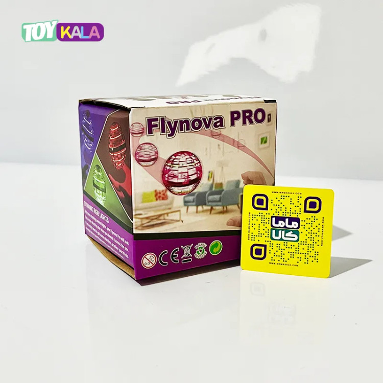 اسباب بازی اسپینر پرنده قرمز با چراغهای رنگی مدل FlyNova Pro