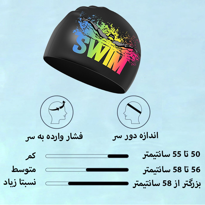 کلاه شنا هایزید مدل SY-208