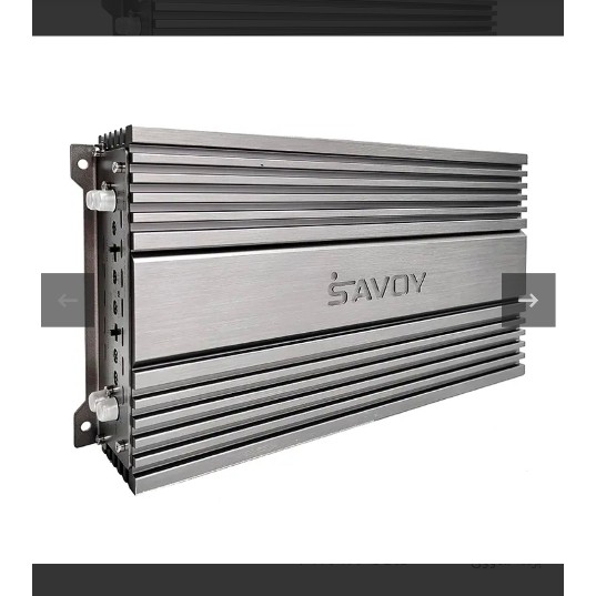 آمپلی فایر 4 کانال ساووی مدل SV-80.4X سری حرفهای با بدنه چدنی