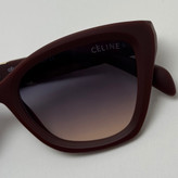 عینک آفتابی زنانه سلین CELINE زرشکی لولا دوبل کد رفرنس 1187 - مستر کوالیتی