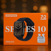 ساعت هوشمند KW 55 MAX هفت بند + ایرپاد پرو ورژن 2026 ( بالاترین کیفیت بازار ) پرفرووش