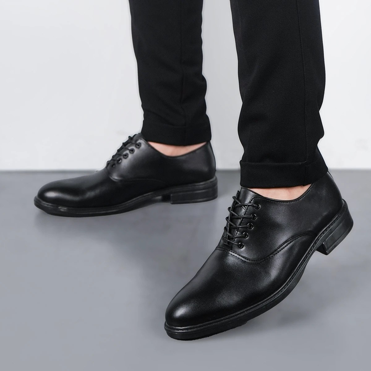 کفش مجلسی پسرانه مدل بندی رنگ مشکی پرفرووش