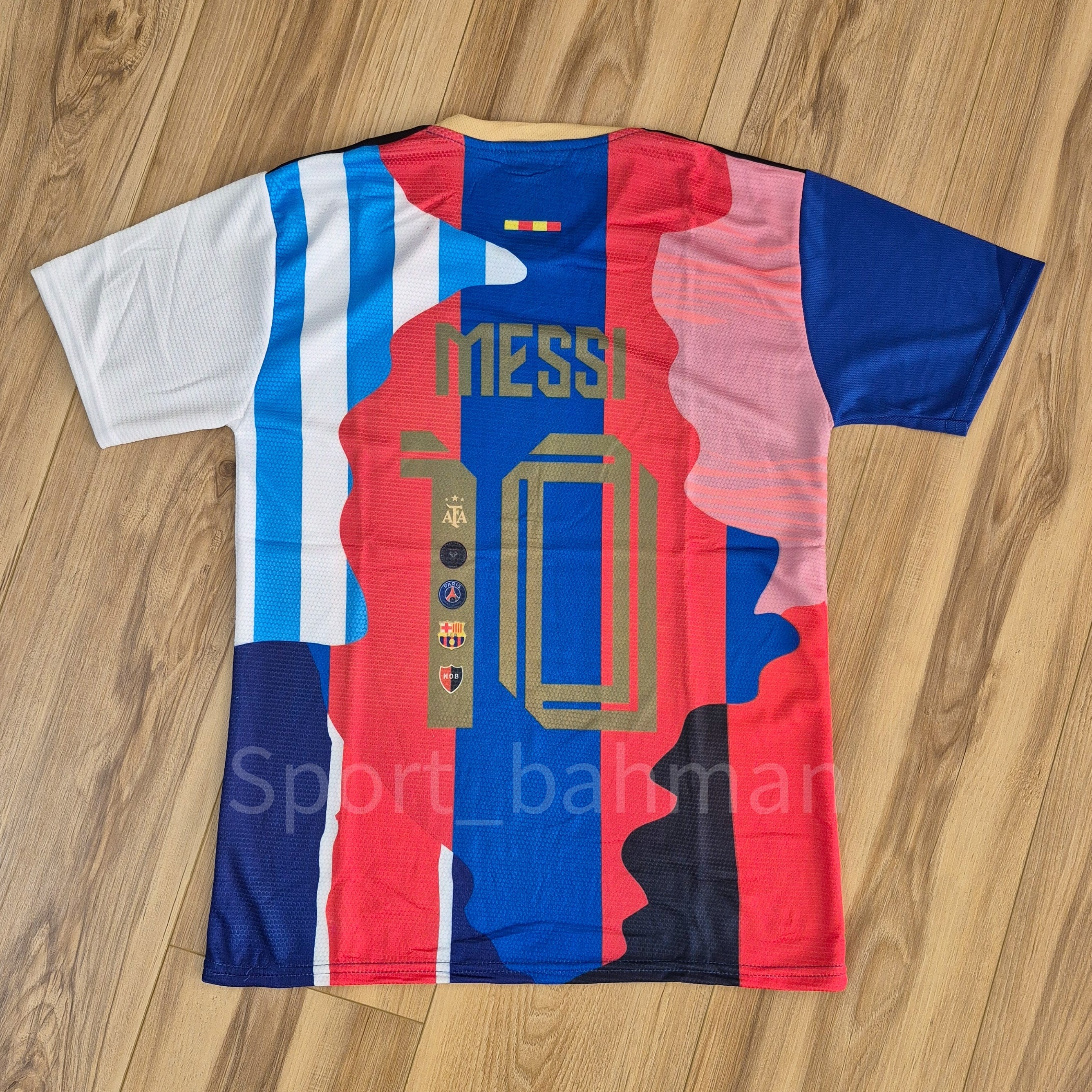 لباس ورزشی مسی طرح منتخب