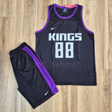ست بسکتبالی ست بدنسازی kings شلوارک بلند