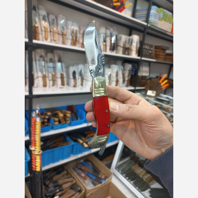 چاقو 6دنده فولاد رشیدنیا زنجان