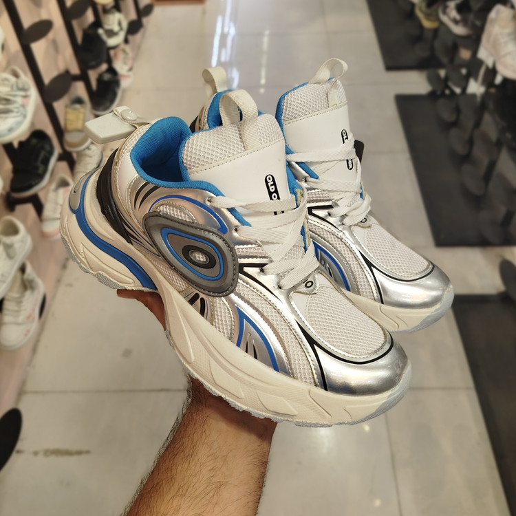 کفش کتونی تانک سفید آبی