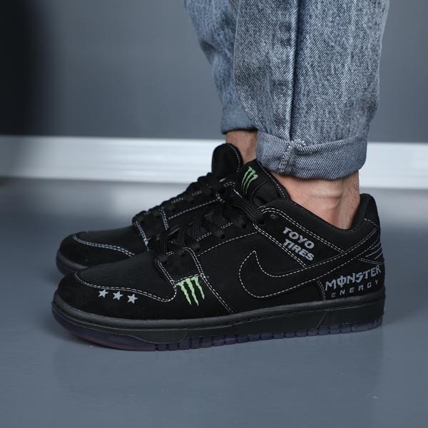 کتونی نایک اس بی مانستر مشکی کف مشکی - monster(Nike sb)