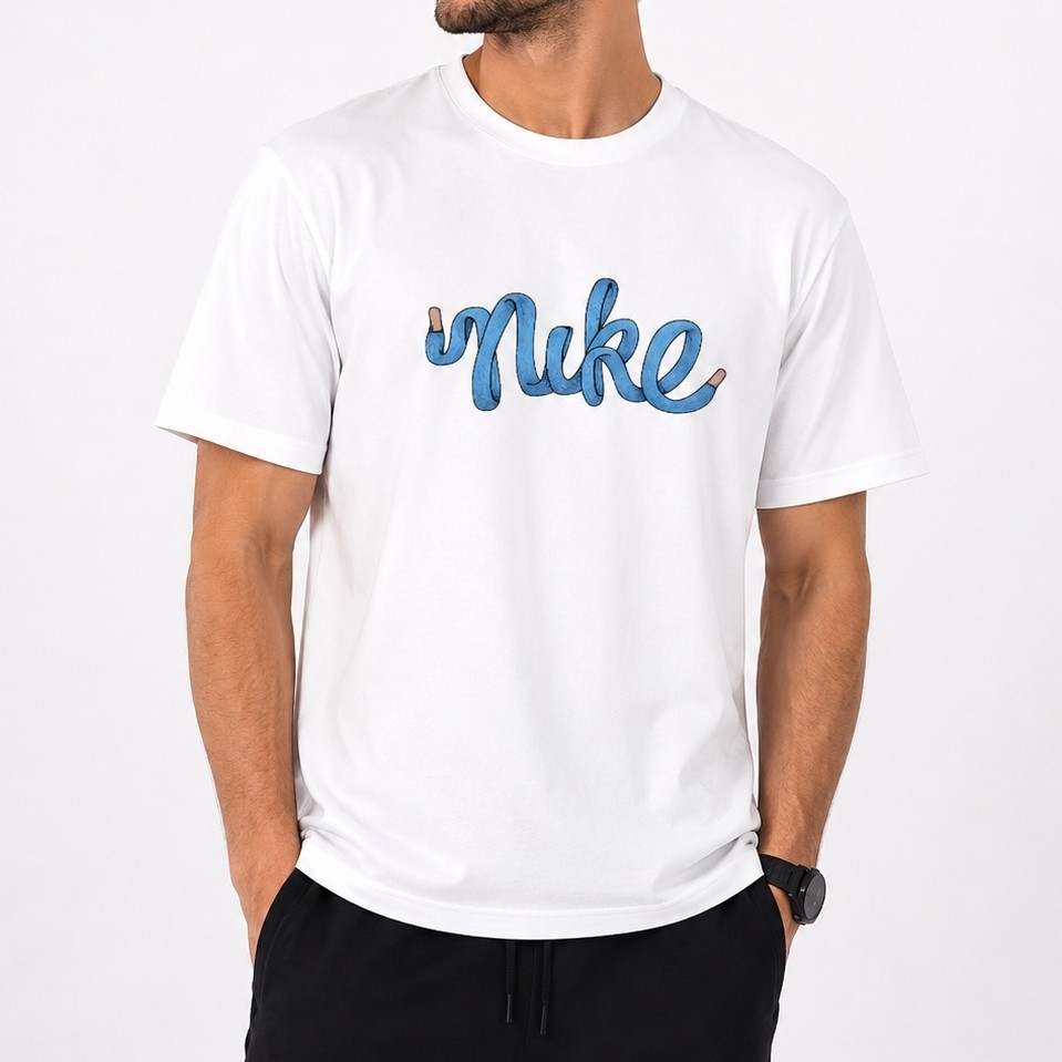 تیشرت مردانه سوپر نخ پنبه مدل Nike 601
