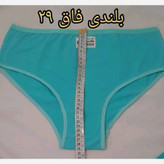 شورت زنانه سایز بزرگ 3XL ساده نخی