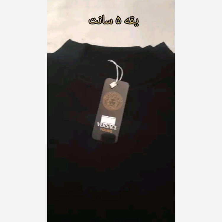 بادی زنانه مشکی یقه 5 سانت فینگرداراعلا فریسایز