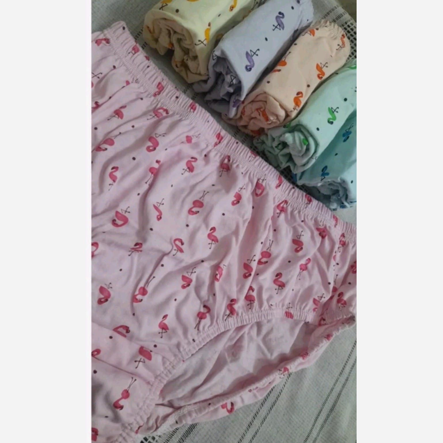 شورت نخی زنانه 5XL زنانه سایز بزرگ پک 3 عددی