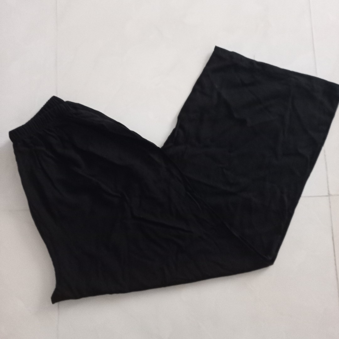 شلوار بگ زنانه پارچه ای مناسب سایز42 تا 48 فری سایز کمر کش بسیار خنک و راحت