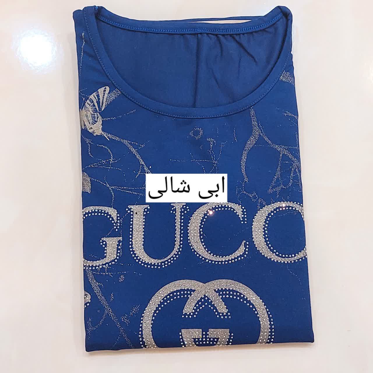 تیشرت زنانه سایز بزرگ 3XL ویسکوز صد درصد نخ نگین کوب
