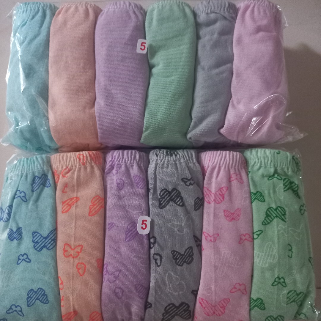 شورت زنانه نخی پک 6 عددی 5XXXXXL سایز 50 تا 60