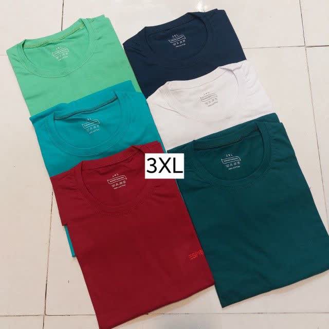 تیشرت مردانه نخ پنبه در 5 سایز متنوعL.XL.2XL.3XL.4XL