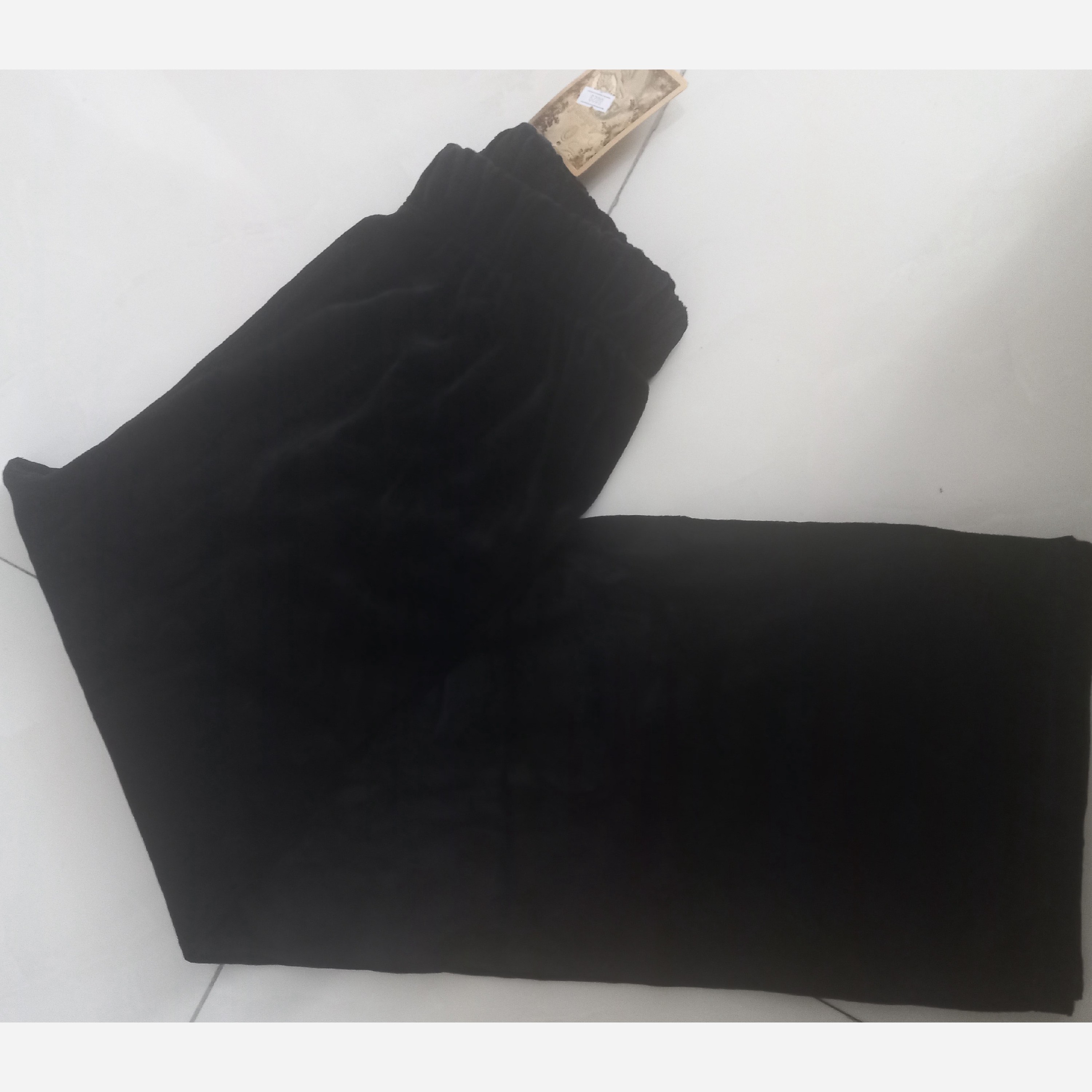 شلوار مخمل ساده زنانه بیرون پوش بگ مناسب سایز 40 تا 48