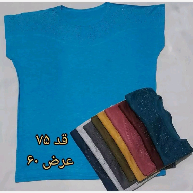 تاپ آستین سرخودویسکوز نخ سایز بزرگ اعلا