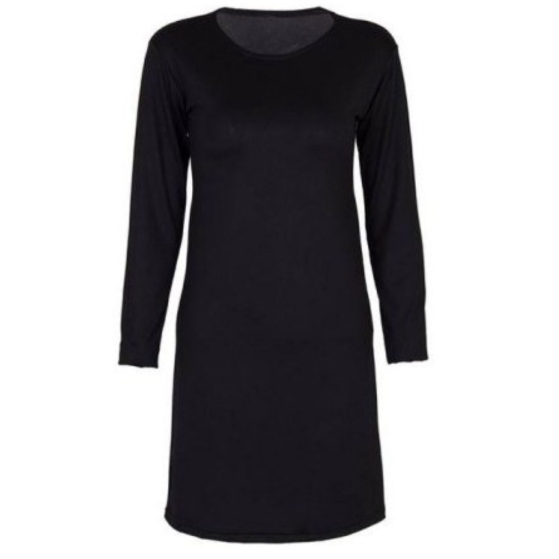زیر سارافون آستین بلند یقه گرد مناسب سایز سایز 38 تا 44وسایز 46 تا 50