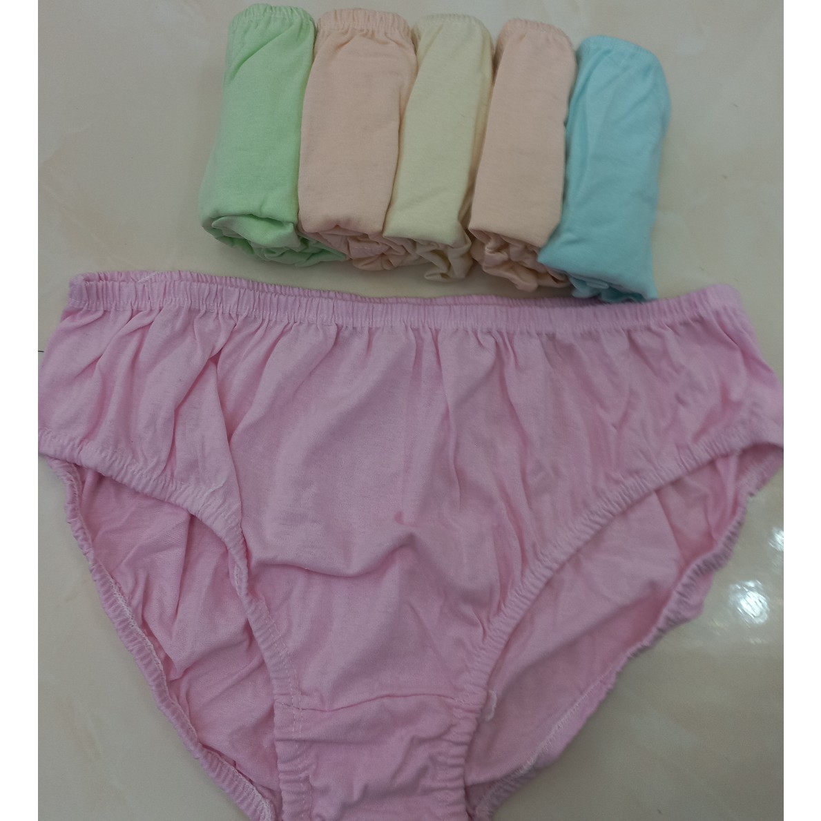 شورت زنانه نخی لیفه ای 3XXXL پک 6 عددی