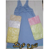 لباس خواب وزیرپوش زنانه ضد حساسیت کیفیت عالی تنوع 6 رنگ فری سایز از 40 تا 52
