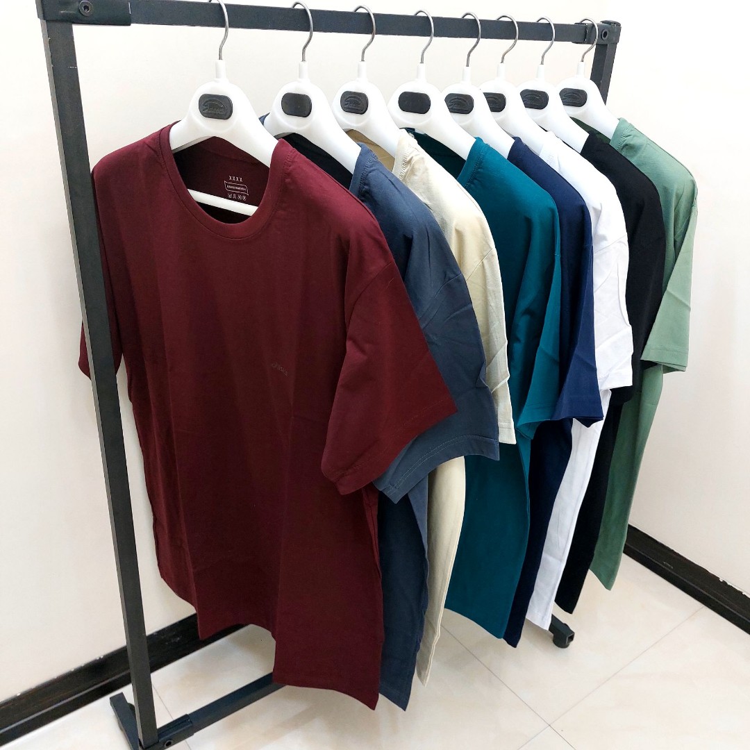 تیشرت مردانه روانبخش نخ پنبه .سایز4XL عرض 65