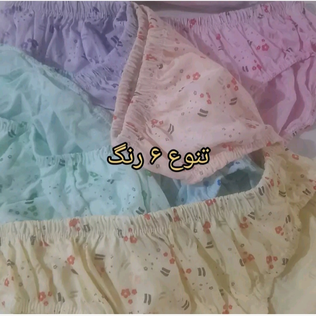 پک 3 عددیشورت زنانه سایز 5 ایکس لارج جنس نخی طرح قلب مناسب سایز 58 تا 70فری سایز