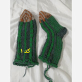 جوراب کاموایی مردانه طرح دار