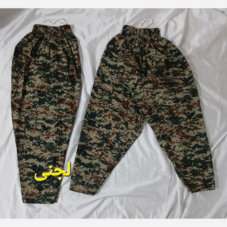 شلوار کردی ارتشی دو جیب