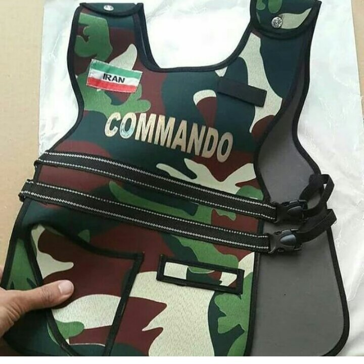 لباس ارتشی ضد گلوله برای 3 تا 7 سال