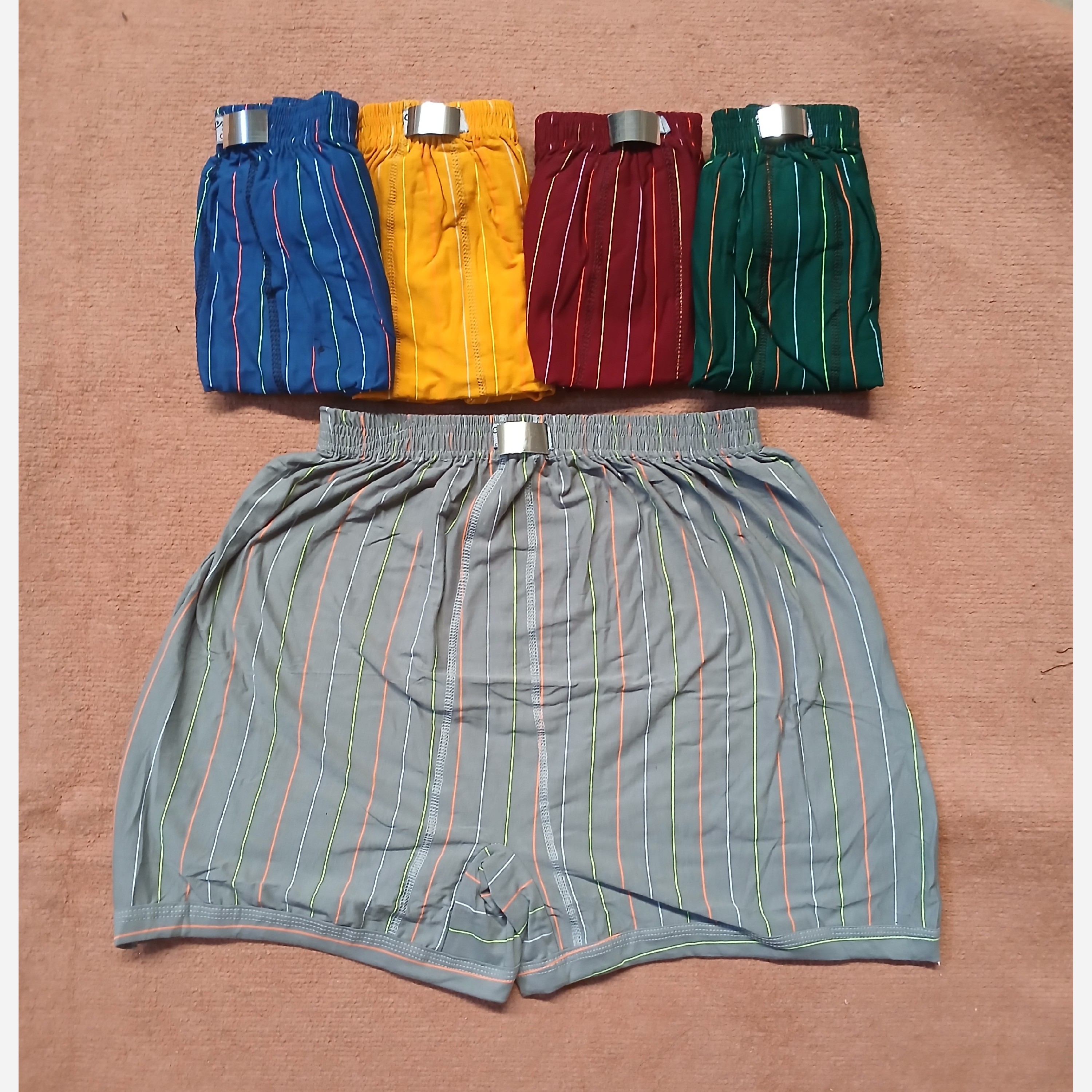 شورت پادار نخی راه راهی L xl 2xl 3xl