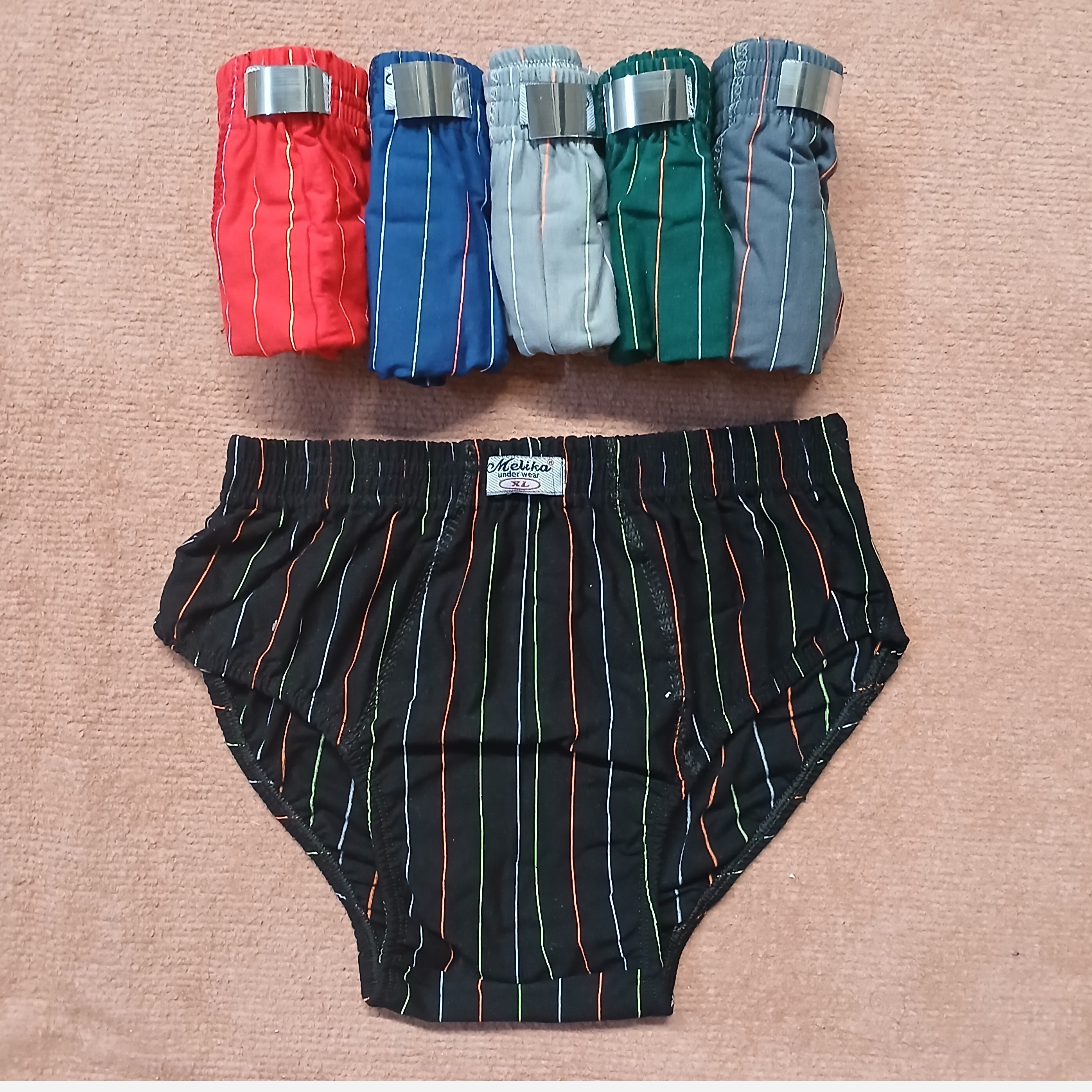 شورت اسلیپ نخی مردانه راهراه L xl 2xl 3xl