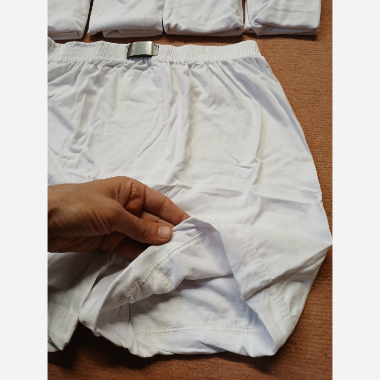 شورت پادار مردانه سفید L xl xxl xxxl